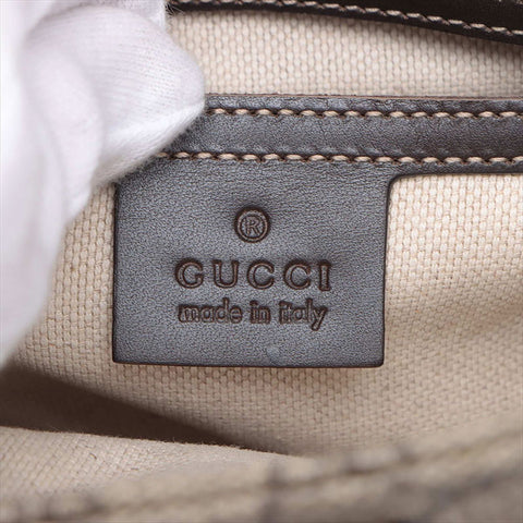 GUCCI GG Supreme 295257 Shoulder Bag Brown WS15224