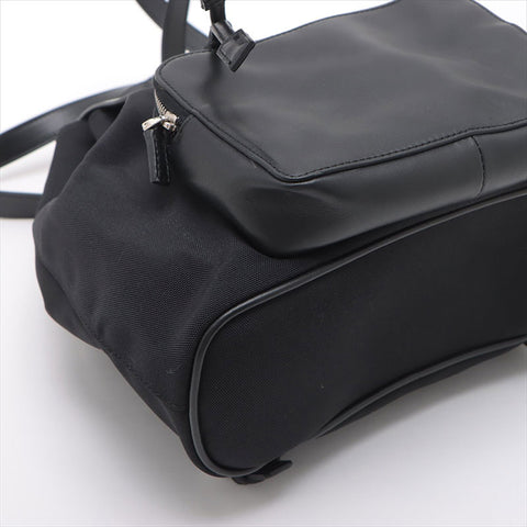 GUCCI Jackie Nylon x Leather Backpack Â· Daypack black WS15225