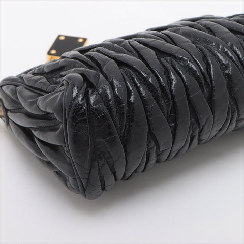 Miu Miu Materasse leather Shoulder Bag black WS15226