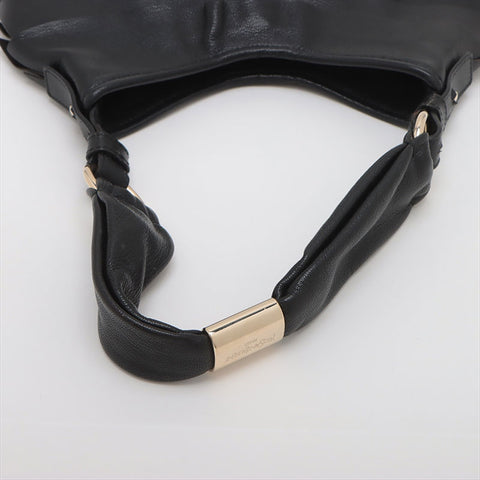 YVES SAINT LAURENT leather Shoulder Bag black WS15227