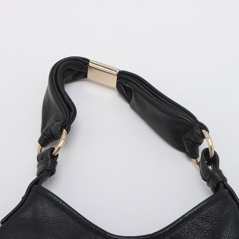 YVES SAINT LAURENT leather Shoulder Bag black WS15227
