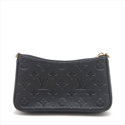 ルイ・ヴィトン LOUIS VUITTON モノグラム アンプラント イージーポーチ M80349 ショルダーバッグ ブラック WS15231