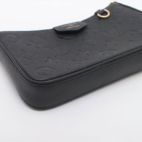 ルイ・ヴィトン LOUIS VUITTON モノグラム アンプラント イージーポーチ M80349 ショルダーバッグ ブラック WS15231