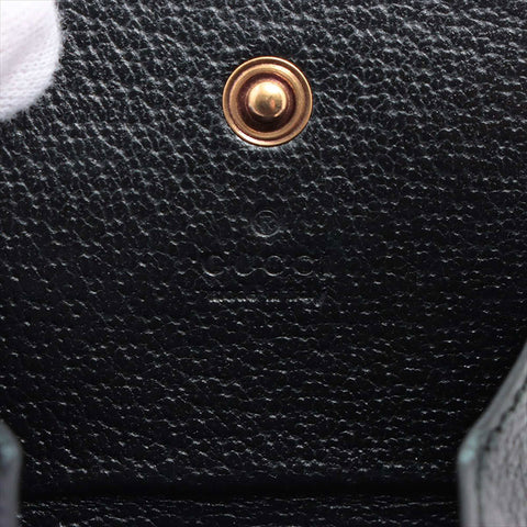 GUCCI GG Marmont 473959 Leather Coin case black WS15233