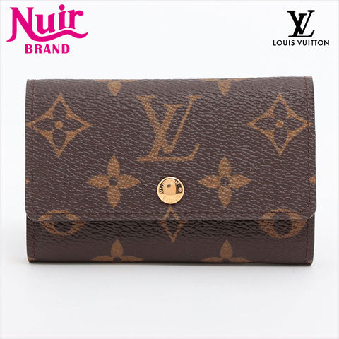 LOUIS VUITTON Monogram Multicles6 M62630 Key holder  Brown WS15236