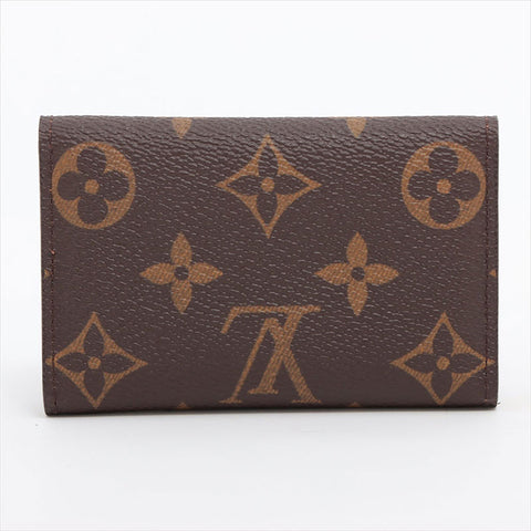 LOUIS VUITTON Monogram Multicles6 M62630 Key holder  Brown WS15236