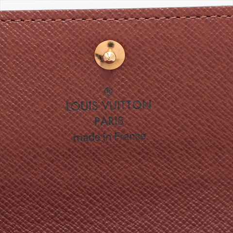 LOUIS VUITTON Monogram Multicles6 M62630 Key holder  Brown WS15236