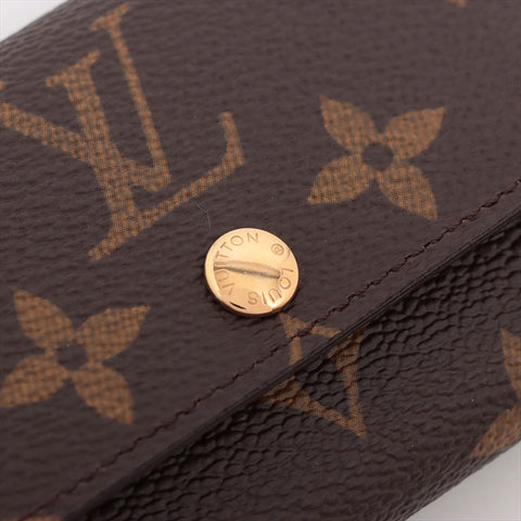 LOUIS VUITTON Monogram Multicles6 M62630 Key holder  Brown WS15236