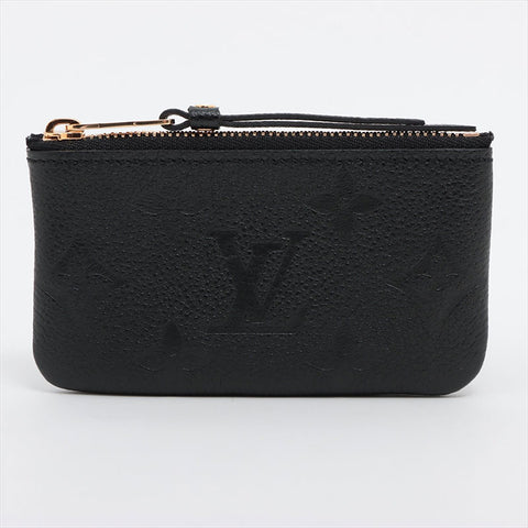 LOUIS VUITTON Empreinte Pochette Cle M80879 Coin case Noir WS15240