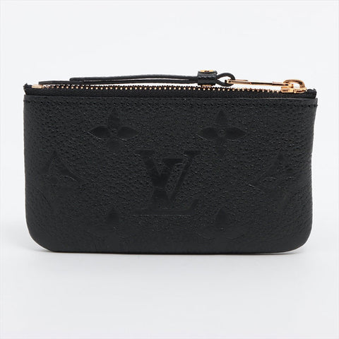 LOUIS VUITTON Empreinte Pochette Cle M80879 Coin case Noir WS15240