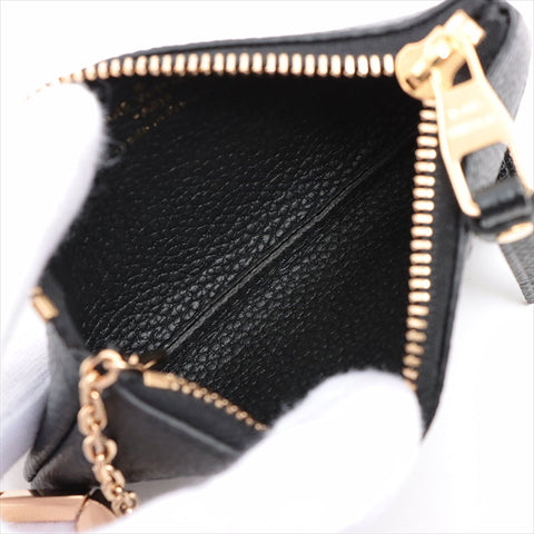 LOUIS VUITTON Empreinte Pochette Cle M80879 Coin case Noir WS15240