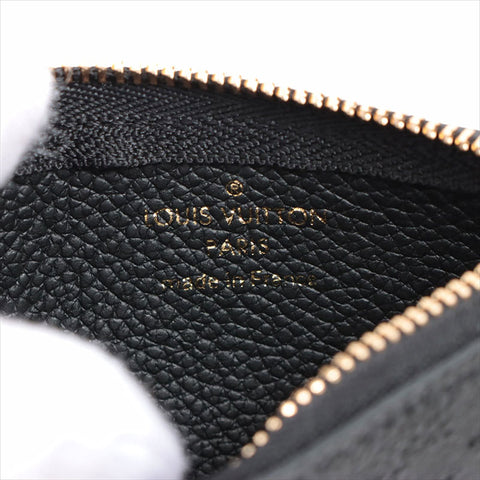LOUIS VUITTON Empreinte Pochette Cle M80879 Coin case Noir WS15240