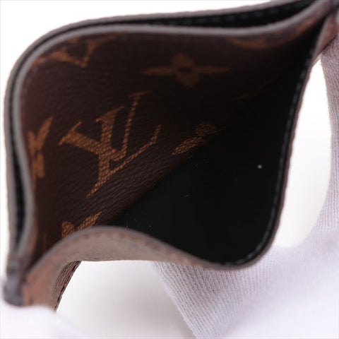 ルイ・ヴィトン LOUIS VUITTON モノグラムリバース ポルトカルトサーンプル M69161  RFID反応有 カードケース キャメル×ブラック WS15244