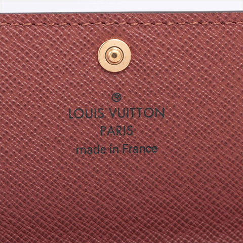 LOUIS VUITTON Monogram Multicles6 M62630 RFID responsive Key holder  Brown WS15246