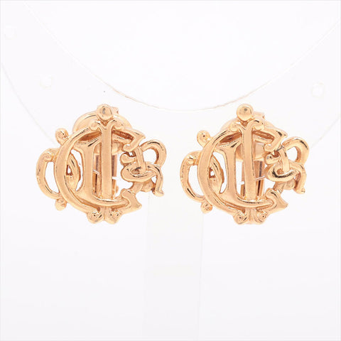Christian Dior logo Earring gold WS15252