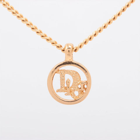 Christian Dior Gold Plated Necklace gold WS15256