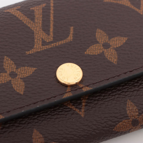 LOUIS VUITTON Monogram Multicles6 M62630 RFID responsive Key holder  Brown WS15258