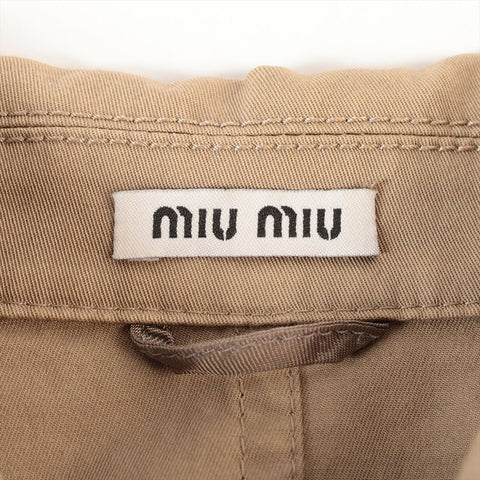 Miu Miu 2010 Cotton Size:38 Military Jacket beige WS15262