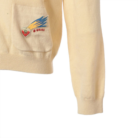 GUCCI Size L 22AW 706917 Lovelight knit yellow WS15266
