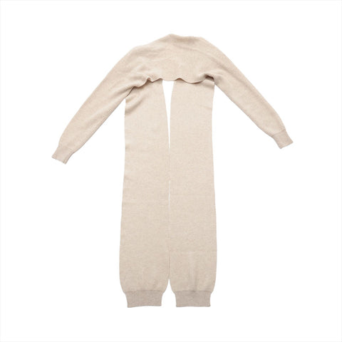 HERMES Size:34 cashmere knit beige WS15268