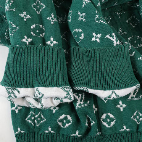 LOUIS VUITTON Size:XXL Monogram 2023AW Gradient cardigan green WS15269