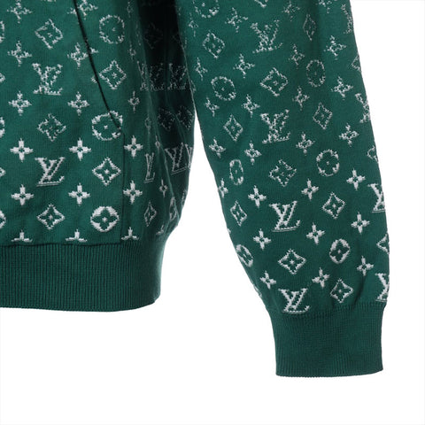 LOUIS VUITTON Size:XXL Monogram 2023AW Gradient cardigan green WS15269