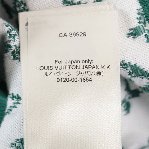 LOUIS VUITTON Size:XXL Monogram 2023AW Gradient cardigan green WS15269