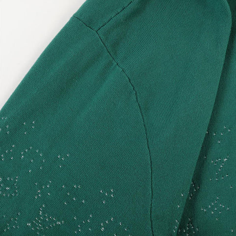 LOUIS VUITTON Size:XXL Monogram 2023AW Gradient cardigan green WS15269