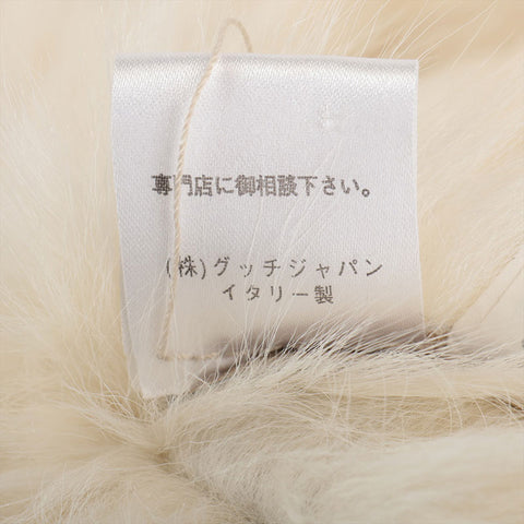 GUCCI Size: 40 Lamb leather, mouton, fur Parker beige WS15270