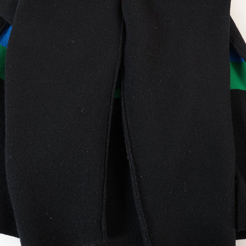BALENCIAGA 21Stainless Steel Languages Wool Size:S knit black WS15272