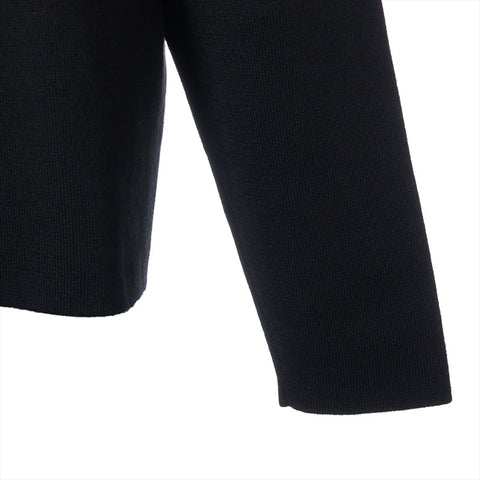 BALENCIAGA 21Stainless Steel Languages Wool Size:S knit black WS15272