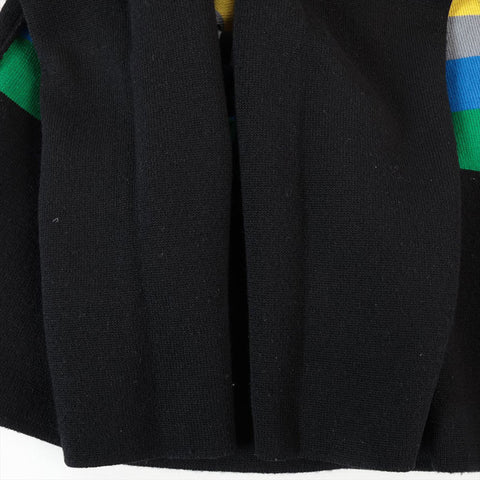 BALENCIAGA 21Stainless Steel Languages Wool Size:S knit black WS15272