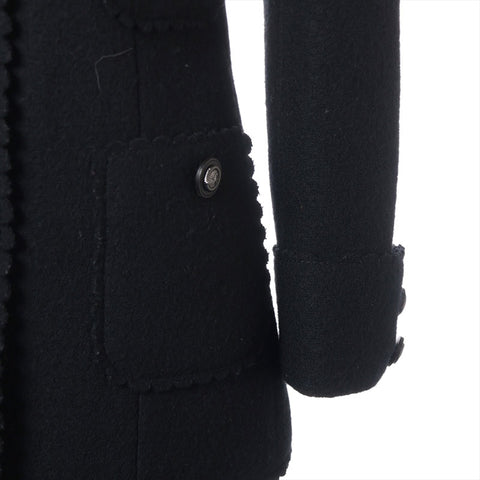 CHANEL Size:34 P49405 2014s Star Button Wool Jacket black WS15276