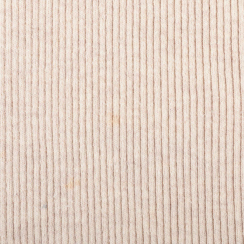 極美品 ミュウ ミュウ Miu Miu Size:36S リブニット コットン ロゴミニドレス ワンピース アイボリー WS15278