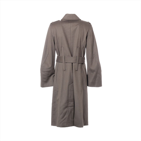 CELINE Size:38 Wool Long Phoebe Period coat khaki WS15279