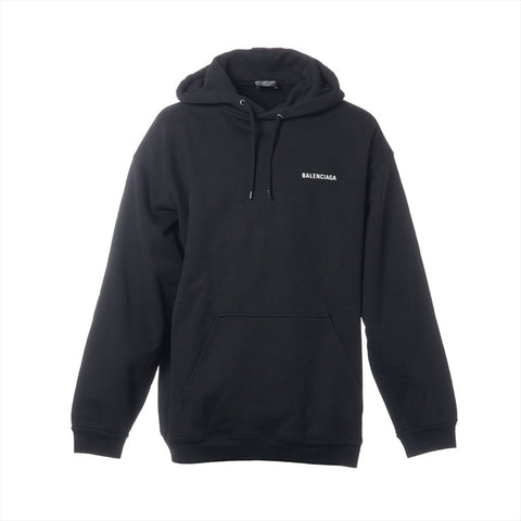 BALENCIAGA Size:XL Logo Regular Fit Parker black WS15284