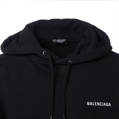 BALENCIAGA Size:XL Logo Regular Fit Parker black WS15284