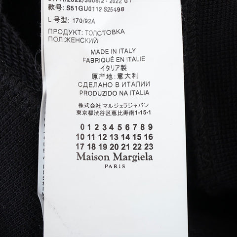 Maison Margiela Size: L Logo motif 2022AW sweat black WS15285