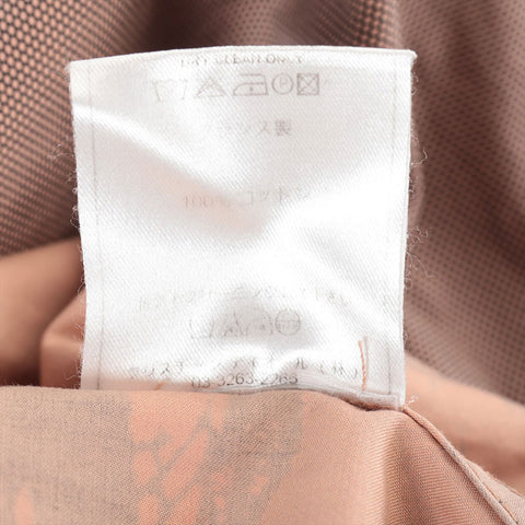 Christian Dior Size: 38 Galliano period lace floral pattern trench coat coat Beige x black WS15289