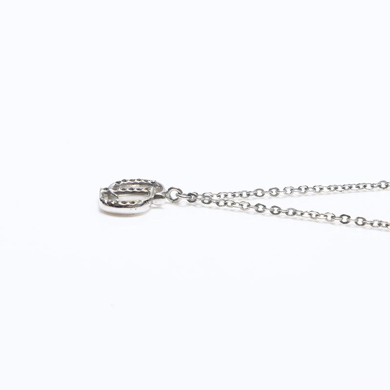 美品 クリスチャンディオール Christian Dior CDロゴ ネックレス