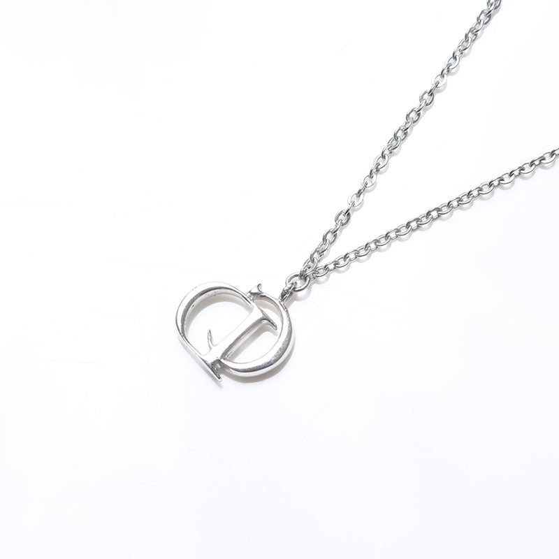 美品 クリスチャンディオール Christian Dior CDロゴ ネックレス