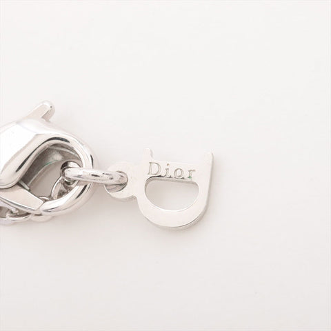 Christian Dior logo Necklace Silver WS15294