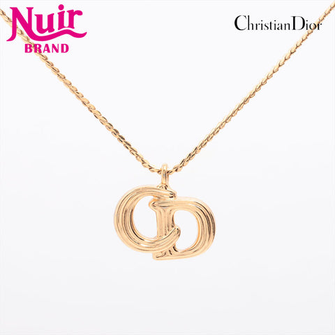Christian Dior CD logo Necklace gold WS15298