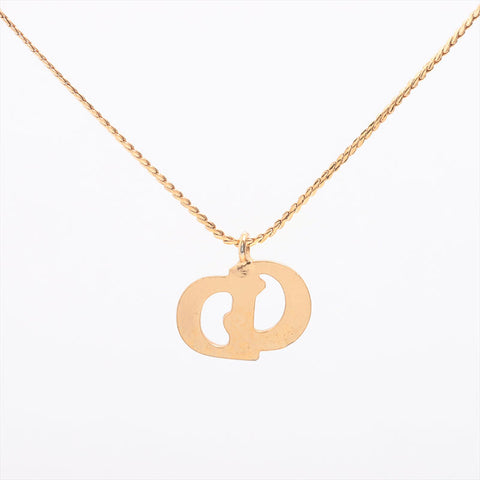 Christian Dior CD logo Necklace gold WS15298