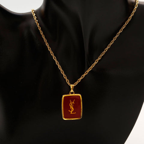 Yves Saint Laurent Yves Saint Laurent项链，金WS15299