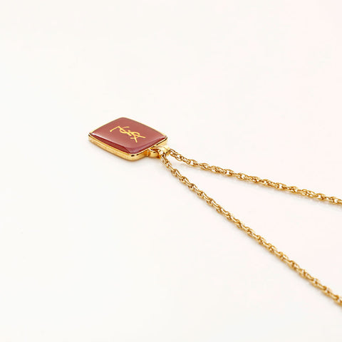 Yves Saint Laurent Yves Saint Laurent项链，金WS15299
