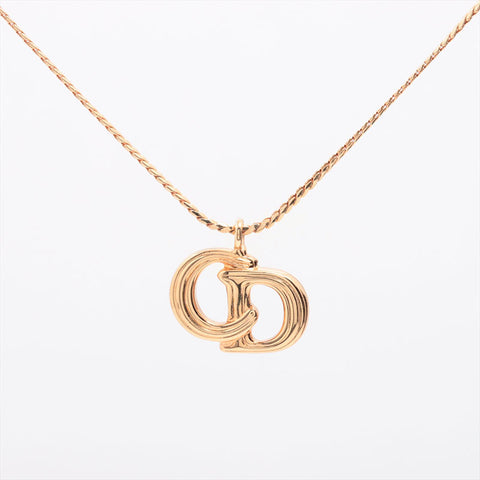 Christian Dior CD logo Necklace gold WS15303