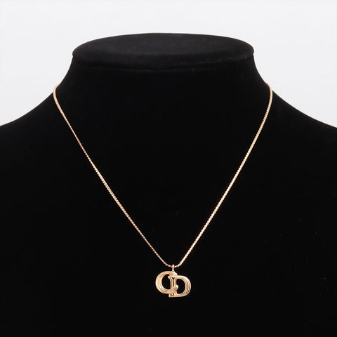Christian Dior CD logo Necklace gold WS15303