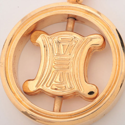 CELINE Macadam key ring gold WS15310