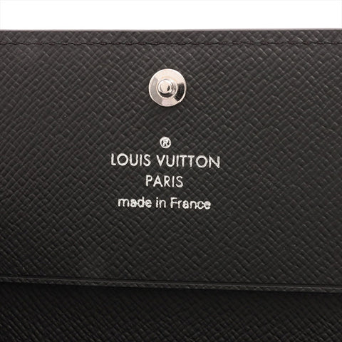 LOUIS VUITTON Monogram Amberop Cult de Visit Card Case black WS15313